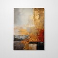 Tablou decorativ, KNV10097, Rama din lemn (grosime 3 cm), Multicolor