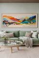 Tablou decorativ, Artsmdfyty2-50120, MDF, Multicolor
