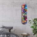 Tablou decorativ, Colorful Sneakers, Dimensiune: 20 x 80 cm, Multicolor