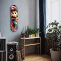 Tablou decorativ, Mario Fan Art, Dimensiune: 20 x 80 cm, Multicolor