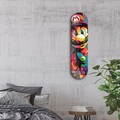 Tablou decorativ, Mario Fan Art, Dimensiune: 20 x 80 cm, Multicolor