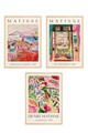 Set 3 tablouri decorative, Artvmodel1-Ahsap, MDF, Multicolor