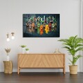 Tablou decorativ, 0464, Dimensiuni: 46 x 72 cm, Multicolor