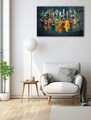 Tablou decorativ, 0464, Dimensiuni: 46 x 72 cm, Multicolor