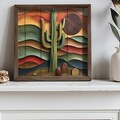 Tablou decorativ, AI082, Cadru: 100% MOLID, Multicolor
