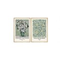 Set 2 tablouri decorative, Huhu277, Lemn masiv, Multicolor