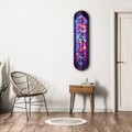 Tablou decorativ, Colorful LV Tube, Dimensiune: 20 x 80 cm, Multicolor