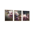 Set 3 tablouri decorative, Huhu222, Lemn masiv, Multicolor
