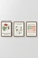Set 3 tablouri decorative, Artvmodel3-Kahve, MDF, Multicolor