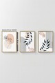Set 3 tablouri decorative, Artvmodel22-Ahsap, MDF, Multicolor