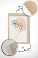 Set 3 tablouri decorative, Artvmodel22-Ahsap, MDF, Multicolor