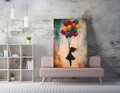 Tablou decorativ, WY455 (50 x 70), Canvas imprimat, Multicolor