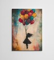 Tablou decorativ, WY455 (50 x 70), Canvas imprimat, Multicolor