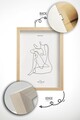 Set 3 tablouri decorative, Artcerceve13, MDF, Multicolor