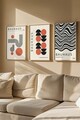 Set 3 tablouri decorative, Artvmodel26-Ahsap, MDF, Multicolor