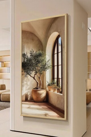 Tablou decorativ, Artsmdfyty73-7033, MDF, Multicolor