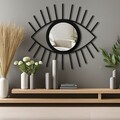 Oglinda decorativa, Ozgl523, Partea de jos: 100% EVA (Grosime: 10 mm, Argintiu