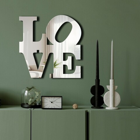 Oglinda decorativa, Ozgl506, Partea de jos: 100% EVA (Grosime: 10 mm, Argintiu