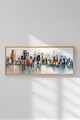 Tablou decorativ, Artsmdfyty25-3370, MDF, Multicolor