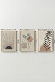 Set 3 tablouri decorative, 3Dartsohoset18, MDF, Multicolor