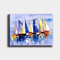 Tablou decorativ, 619226807_70100, Rama din lemn (grosime 3 cm), Multicolor