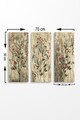 Set 3 tablouri decorative, MDF0022, 20 x 50 cm, 3 piese, Multicolor