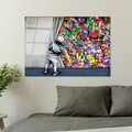 Tablou decorativ, UV-782 70 x 100, 70 x 100 cm, Multicolor