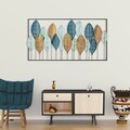 Decoratiune de perete, Bilge, Dimensiuni: 115 x 3 x 60 cm, Multicolor