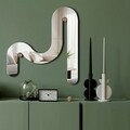 Oglinda decorativa, Ozgl509, Partea de jos: 100% EVA (Grosime: 10 mm, Argintiu