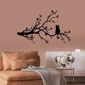 Decoratiune de perete, Cat 12, Dimensiune: 80 x 50 cm, Negru