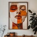 Tablou decorativ, HUM078, Cadru: 100% MOLID, Multicolor