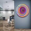 Tablou decorativ, SKR-9062, Dimensiune: 80 x 80, Multicolor