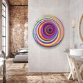 Tablou decorativ, SKR-9062, Dimensiune: 80 x 80, Multicolor