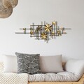Decoratiune de perete, Mihrimah, Dimensiuni: 113 x 7 x 44 cm, Multicolor