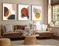 Set 3 tablouri decorative, Huhu209, Lemn masiv, Multicolor