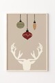 Set 3 tablouri decorative, Nwyearmdl7, MDF, Multicolor