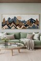 Tablou decorativ, Artsmdfyty8-50120, MDF, Multicolor