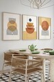 Set 3 tablouri decorative, 3Dartsohoset7, MDF, Multicolor