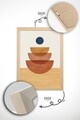 Set 3 tablouri decorative, 3Dartsohoset7, MDF, Multicolor