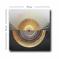 Tablou decorativ, 7070GSC-017, Lemn, Multicolor