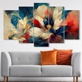 Set 5 tablouri decorative, 5MDF4598_60100 (100 x 60), 3 mm, Multicolor