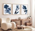 Set 3 tablouri decorative, Huhu207, Lemn masiv, Multicolor