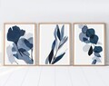 Set 3 tablouri decorative, Huhu207, Lemn masiv, Multicolor
