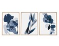 Set 3 tablouri decorative, Huhu207, Lemn masiv, Multicolor