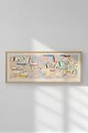 Tablou decorativ, Artsmdfyty3-50120, MDF, Multicolor