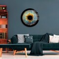 Tablou decorativ, UV-1138, Diametru: 60 cm, Multicolor