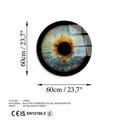 Tablou decorativ, UV-1138, Diametru: 60 cm, Multicolor