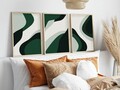 Set 3 tablouri decorative, Huhu204, Cadru: 100% LEMN MASIV (Grosime: 2,5 cm), Multicolor