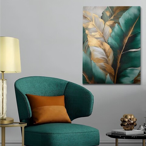 Tablou decorativ, KNV10261, Rama din lemn (grosime 3 cm), Multicolor
