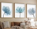Set 3 tablouri decorative, Huhu206, Lemn masiv, Multicolor